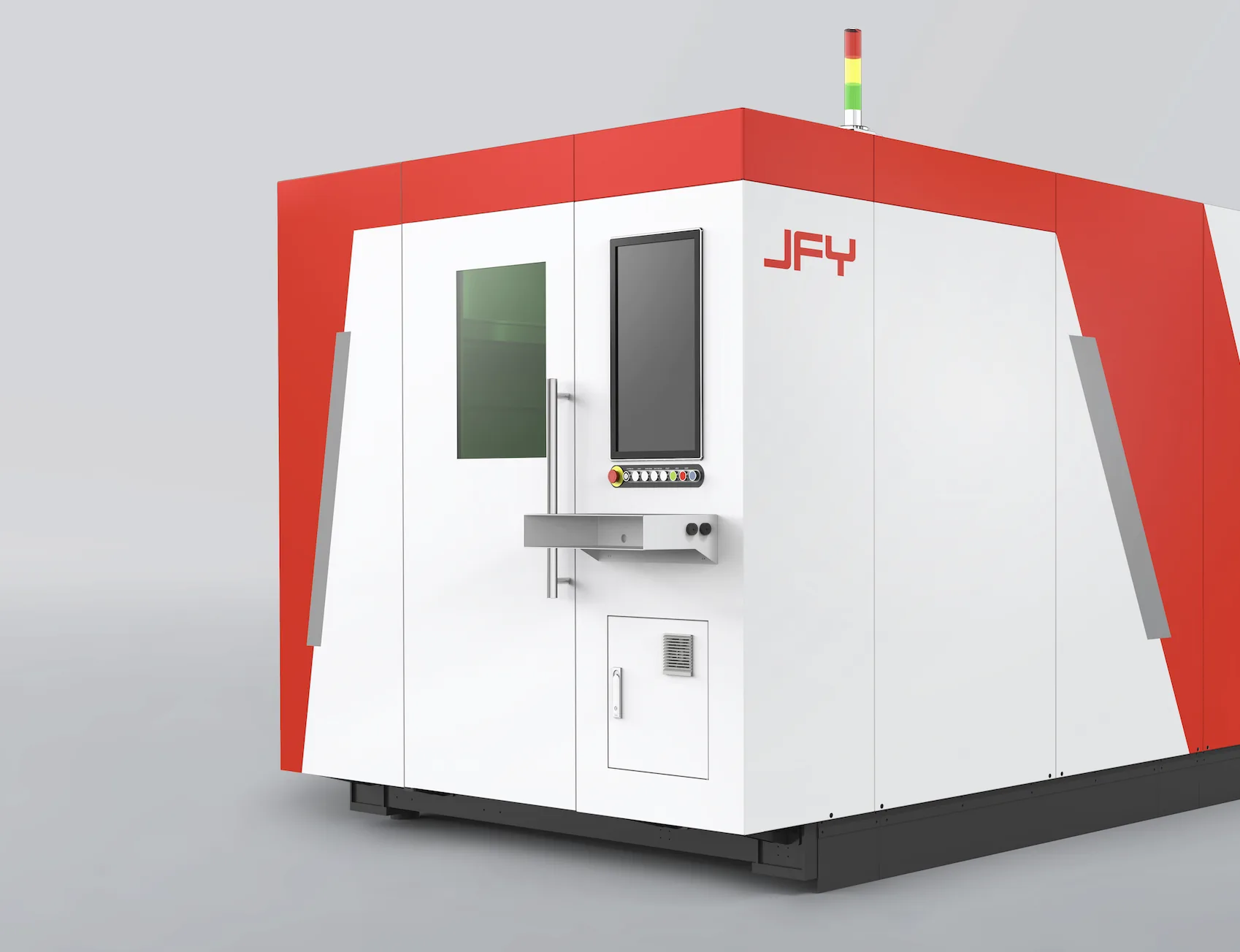 Bildplatzhalter: Laserschutz-Einhausung am JFY-Schneider